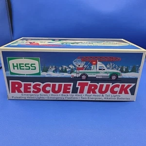 1994 Hess Rescue Truck - In Original Box Excellent Condition! Complete - Picture 1 of 7