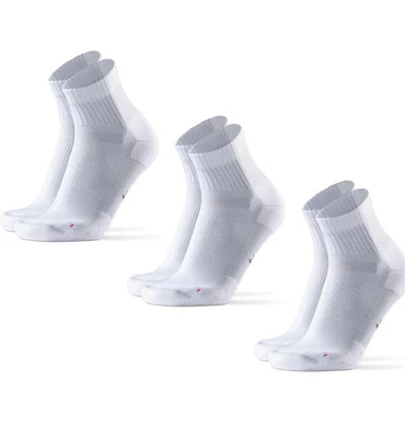 DANISH ENDURANCE Cushioned Running Socks for Long Distances Quarter Length 6-8 - Image 1 of 4
