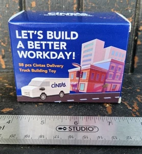 CINTAS Delivery Truck Building Toy - Vendor Gift - Not Retail Lego-Like - Picture 1 of 7
