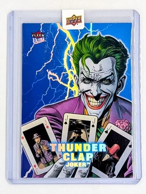 2025 Upper Deck Fleer Ultra Thunder Clap CDD #15 Joker RARO SELLADO Foto 1 de 2