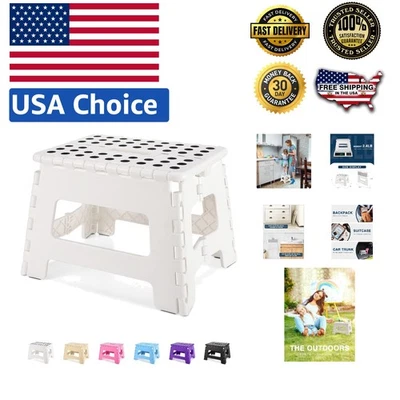 Taburete Plegable Portátil para Adultos Diseño Plegable Foto 1 de 4