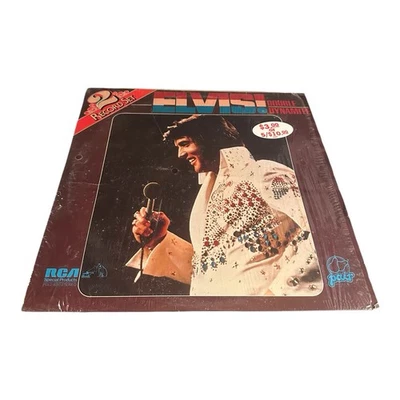 Elvis Presley Double Dynamite 2-LP Set Pickwick RCA Shrink EX/VG+ 1975 - 1982 - Image 1 of 4
