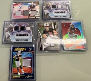 2025 Absolute Football Jean Bech Bowers Card Lot Rookie Las Vegas Raiders 6 Lot - Bild 1 von 13