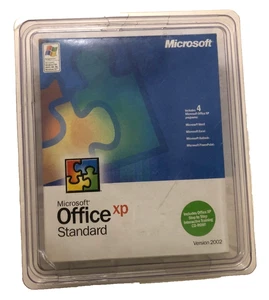 Microsoft Office XP Version 2002 New Standard Vintage Computer Sealed - Picture 1 of 2