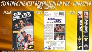 Star Trek: The Next Generation VHS - 009 Justice - Picture 1 of 5