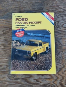 Ford F100 F-350 Truck Van 1969-1987 Shop Service Repair Manual 1970 - Picture 1 of 10