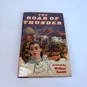 The Roar of Thunder Wilbur A. Smith – 1st Edition First Printing 1966 HC/DJ - Picture 1 of 11