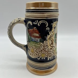 Cerveza alemana vintage Bayrischzell Wendelstein cerámica - Imagen 1 de 19