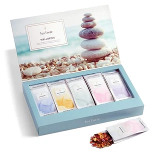 Surtido de té Wellness escalones individuales hoja suelta té premium juego de regalo muestrador... - Imagen 1 de 9