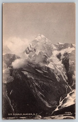 Glacier British Columbia Mount Sir Donald Canada Rockies Chapman Postcard BC - Imagen 1 de 3