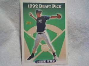1993 TOPPS DEREK JETER ROOKIE CARD #98,New York Yankees,central kalamazoo school - Picture 1 of 2