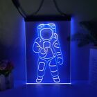 Astronaute espace extraterrestre OVNI homme DEL panneau néon lumière murale maison jeu enfants décoration de chambre
