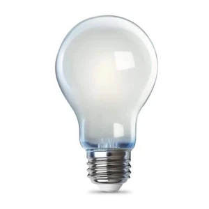 Feit Electric LED Light Bulb Medium Frosted Glass Soft White 2700K (48-Pack) - Picture 1 of 4
