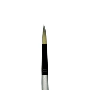 Dynasty Black Silver Brush Round Size 10 - Picture 1 of 1