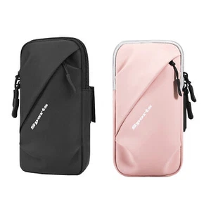 Sac de bras de téléphone portable jogging exercice gym bras poignet pochette brassard étanche - Photo 1 sur 14