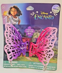 Disney Encanto Hair Claw Clips ~ Plastic 10 Pack or Lg Metal Butterfly BFF 2 Pk - Picture 1 of 11