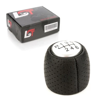 Gear Knob Handle Faux Leather 6 Gear Lever 55-344-557 for Alfa Romeo Spider 939 - Image 1 of 4