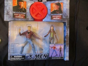 vintage x men the movie rogue vs logan twin pack set toybiz wolverine 2000 - Picture 1 of 6