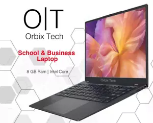 School & Work - 14" Laptop - Windows 11, 8GB Mem, 128GB SSD, Intel - Orbix Tech - Picture 1 of 10