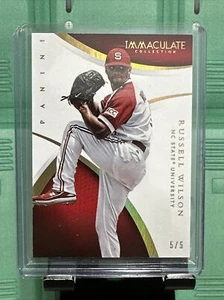 2015 Panini Immaculate Gold Russell Wilson #89 5/5 BOOKEND eBay 1/1 Steelers - Bild 1 von 2