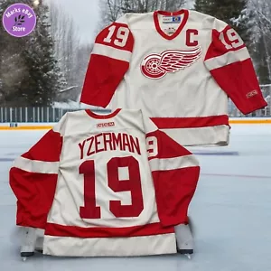 CCM NHL Detroit Red Wings Steve Yzerman Hockey Trikot Herren Medium - Bild 1 von 11