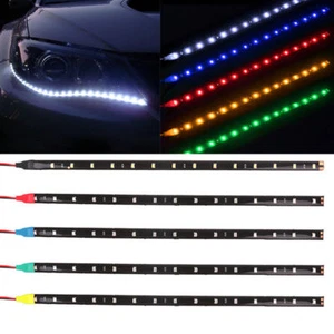 2Pcs 12"/30cm 3528 SMD Flexible LED Light Strips for universal car/truck/suv/boa - Picture 1 of 12