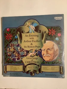 Lp Evening With Arthur Fiedler And The Boston Pops ~ Christmas & Pop Sealed 1976 - Imagen 1 de 2
