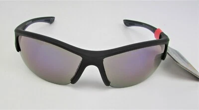 Gafas de sol activas Foster Grant talla Maxblock negras azules lentes tinte nuevas con etiquetas Foto 1 de 4