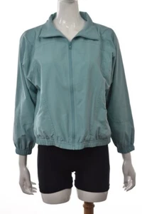 Norm Thompson Jacket Size M Blue Solid Basic Full Zip Outer Wear Casual - Picture 1 of 4