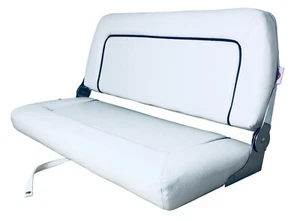 Steuerbank Coach de Luxe 2er Sitzbank Bootssitz Steuersitz Anglersitz 2 Farben - Bild 1 von 5