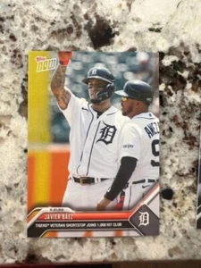 2023 TOPPS AHORA MLB TARJETA DETROIT TIGRES JAVIER BÁEZ #475 SE UNE 1000o HIT CLUB - Imagen 1 de 1