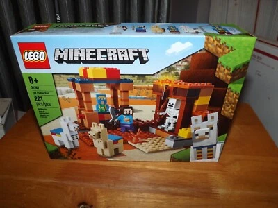 LEGO MINECRAFT 21167 THE TRADING POST 201 PCS NEW IN BOX 2021 RETIRED - Image 1 of 4