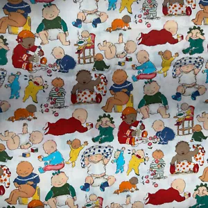 Rare Alexander Henry goo-goo 1 1/2 yard Cotton Quilt Fabric Craft Material #79 - Picture 1 of 2