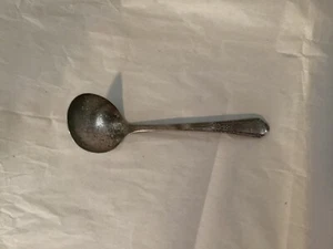 Vintage Wm A Rogers Oneida LTD Silver Plated Gravy Or Sauce Ladle ‘Happiness’  - Picture 1 of 4