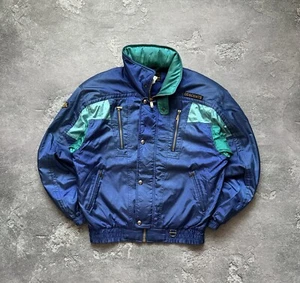 Descente L Vintage Faded Ski Snowboarding Snow Outdoor Jacket Parka Coat Gorpcor - Picture 1 of 24