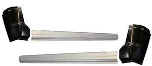 2009 2018 Outer Rocker Panels & Cab Corner Set Fits Dodge Ram Quad Cab Ram 4PC. - Picture 1 of 10