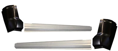 Juego de paneles basculantes exteriores 2009 2018 y esquinas de cabina para Dodge Ram cabina y media Ram 4 piezas Foto 1 de 4