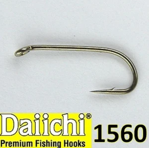 DAIICHI 1560 1xL Tradiotional Nymph Hook alt TMC 3761 - Picture 1 of 2