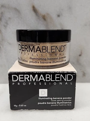 Dermablend Illuminating Banana Powder Loose Setting Powder 0.63 Oz / 18 g  - Image 1 of 4