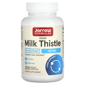 Jarrow Formulas, Cardo Mariano Vegano, 150 mg, 200 Cápsulas, Caducidad:07/2027 - Imagen 1 de 2