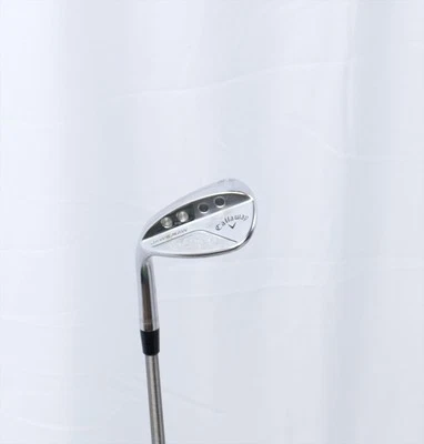 Callaway Jaws Raw Chrome Wedge 58°-8 Z-Grind Stiff Steelfiber 1283869 Left Hand - Image 1 of 4