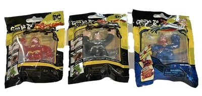 Lote (3) Minis Heroes of Goo Jit Zu DC sin abrir; Flash/Superman/Capitana Marvel  Foto 1 de 4