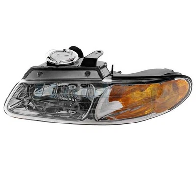 Para 96-99 Caravana No Cuádruple Faro Faro Luz Lámpara con Bombilla Lado del Conductor Foto 1 de 4