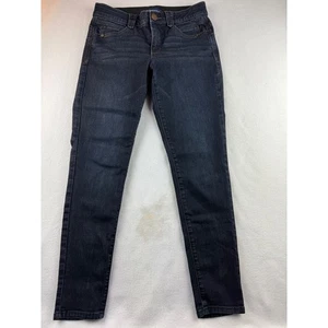Democracy Womens Size 8 Ab Solution Skinny Jeans Dark Wash Stretch - Picture 1 of 7