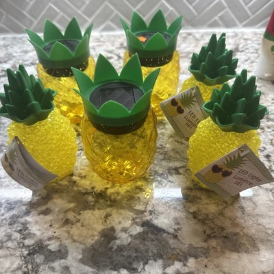 Светодиодные лампы для ананаса 3 больших солнечных 3 меньших не солнечных лот из 6 - Изображение 1 из 4