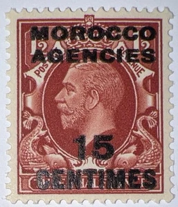 Travelstamps: Great Britain offices In Morocco Sg#194/Sc#404, Mint Og Nh, MOGNH - Picture 1 of 7
