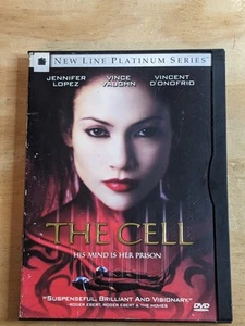 The Cell (DVD, 2000) Embossed Snap Snapper Case Jennifer Lopez Vince Vaughn - Picture 1 of 10