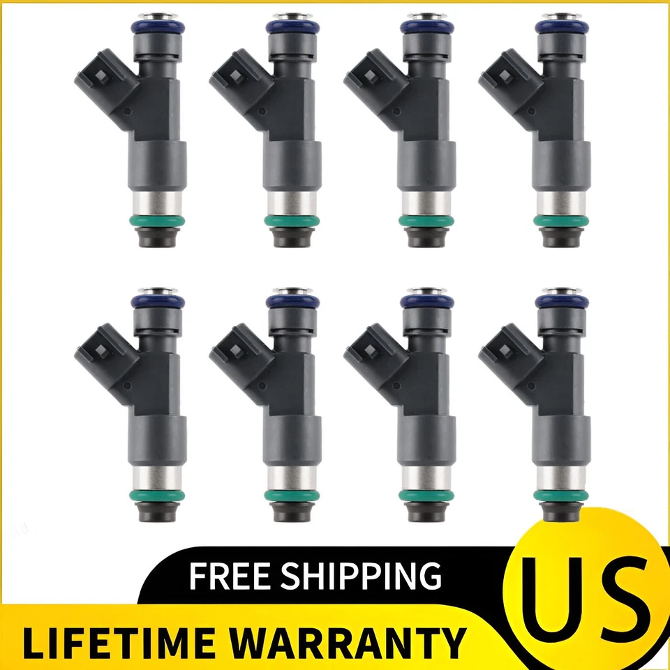 8X Inyectores de combustible 12594512 aptos para Chevrolet Silverado 1500 2007-2008 2009 5,3 L Foto 1 de 4
