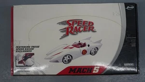 2008 SPEED RACER MACH 5 DIE CAST METAL SET OF FOUR JADA TOYS NEW OPEN BOX - Picture 1 of 15