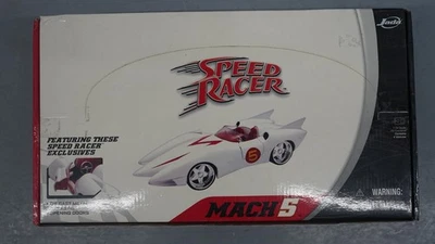 2008 SPEED RACER MACH 5 DIE CAST METAL SET OF FOUR JADA TOYS NEW OPEN BOX - Image 1 of 4